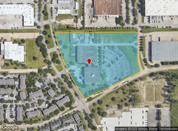  7000 Hollister St, Houston, TX Parcel Map