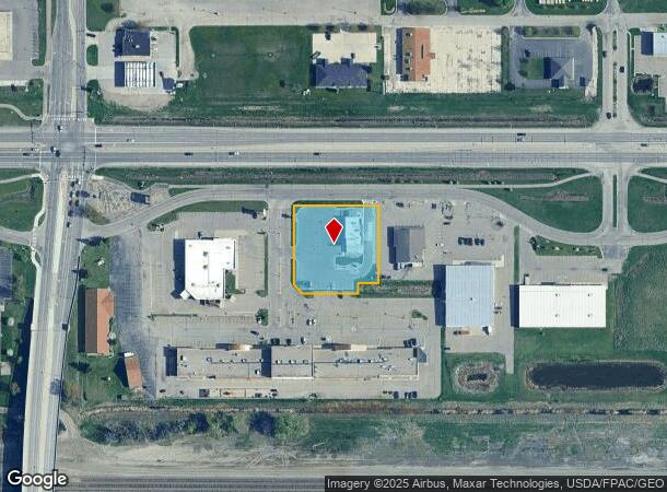  1702 Center Ave W, Dilworth, MN Parcel Map