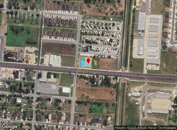  405 E Ocean Blvd, Los Fresnos, TX Parcel Map