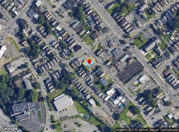 1206 Albany St, Schenectady, NY Parcel Map