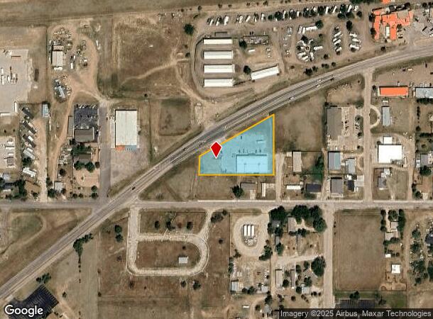 1250 5Th St, Calhan, CO Parcel Map