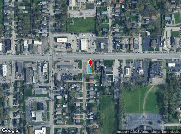 3323 W 16Th St, Indianapolis, IN Parcel Map