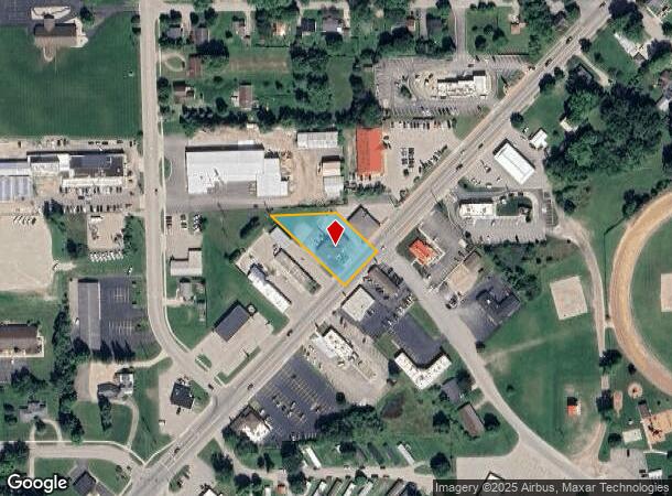  832 S State St, Caro, MI Parcel Map