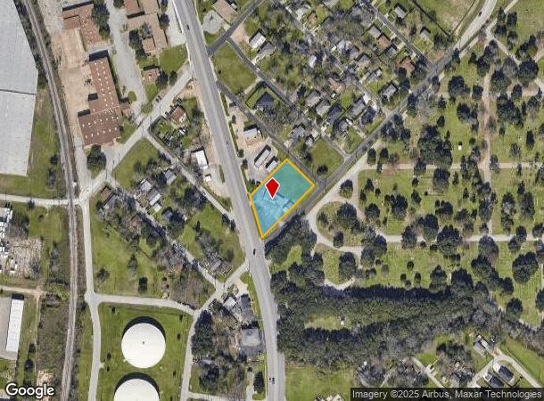 1201 N Texas Ave, Bryan, TX Parcel Map
