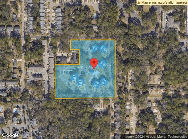  1375 Pullen Rd, Tallahassee, FL Parcel Map