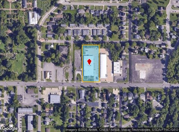 800 Park Ave W, Mansfield, OH Parcel Map