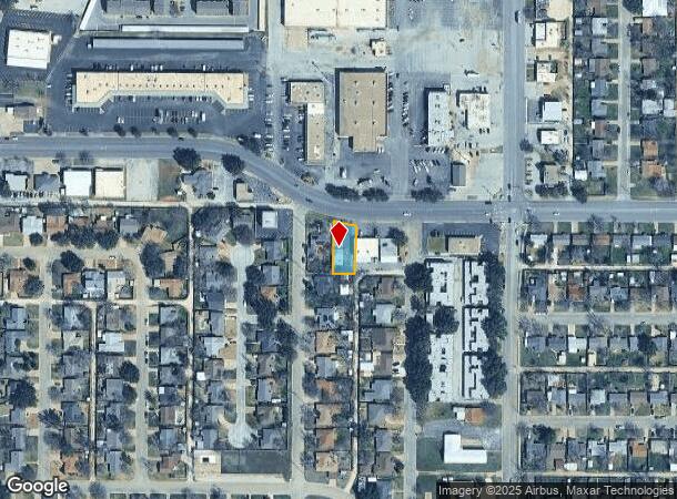  3141 S 27Th St, Abilene, TX Parcel Map