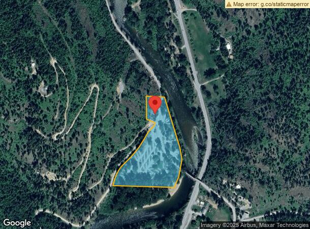  418 Old River Rd, Kingston, ID Parcel Map