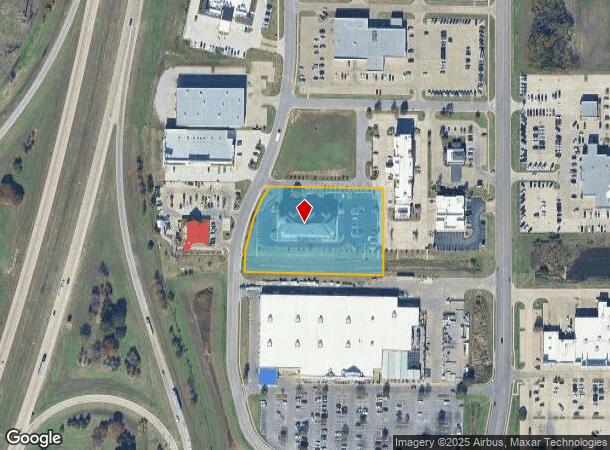  1502 Woerz Way, Ardmore, OK Parcel Map
