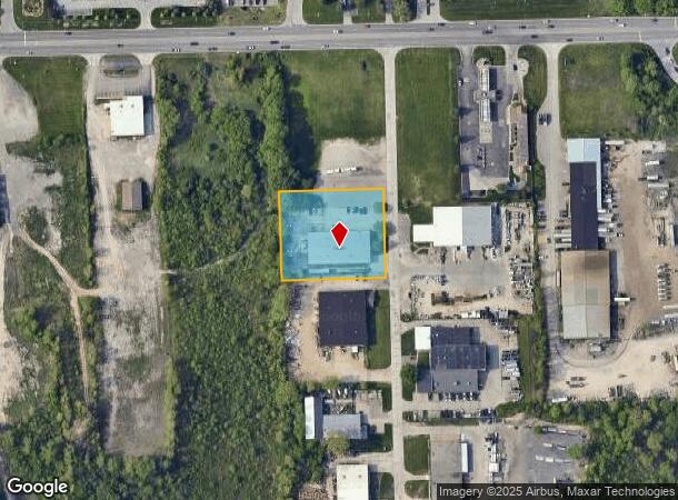  6050 Birch Rd, Flint, MI Parcel Map