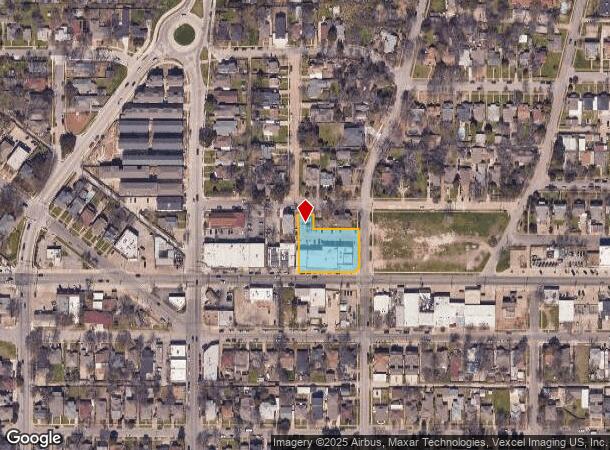  803 W Davis St, Dallas, TX Parcel Map