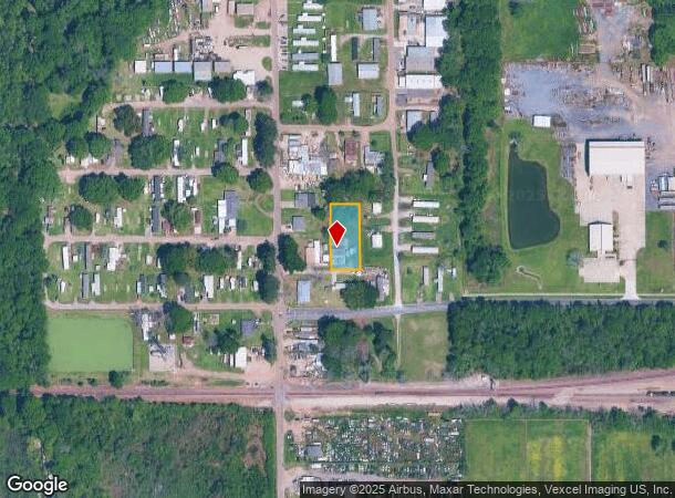  102 Pecan Grove Rd, Lafayette, LA Parcel Map