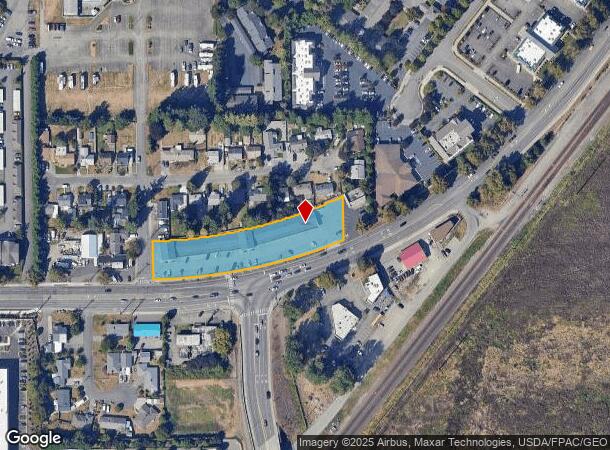  2823 E Main, Puyallup, WA Parcel Map