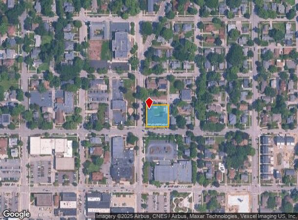 202 Franklin St, Valparaiso, IN Parcel Map