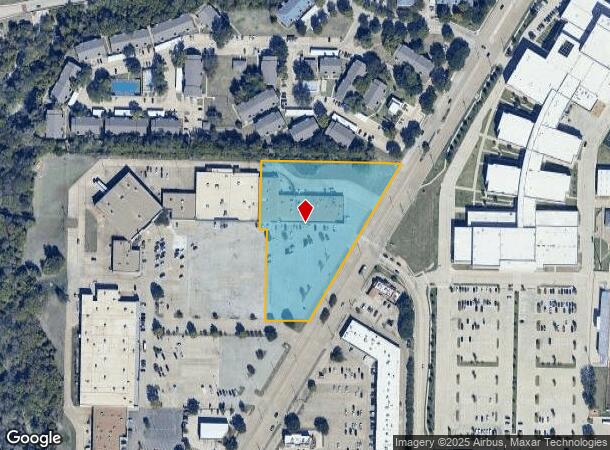 121 N Greenville Ave, Allen, TX Parcel Map