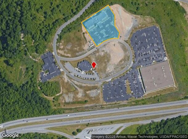  536 Kinetic Dr, Huntington, WV Parcel Map