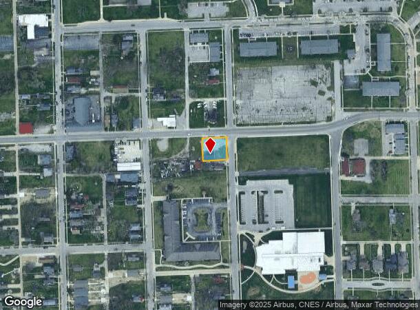  1232 E Creighton Ave, Fort Wayne, IN Parcel Map