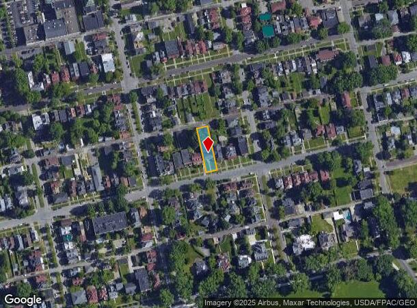  1026 12Th Ave, Huntington, WV Parcel Map