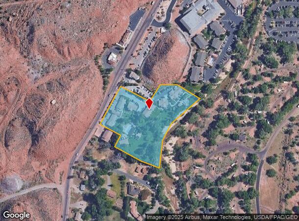 281 Zion Park Blvd, Springdale, UT Parcel Map