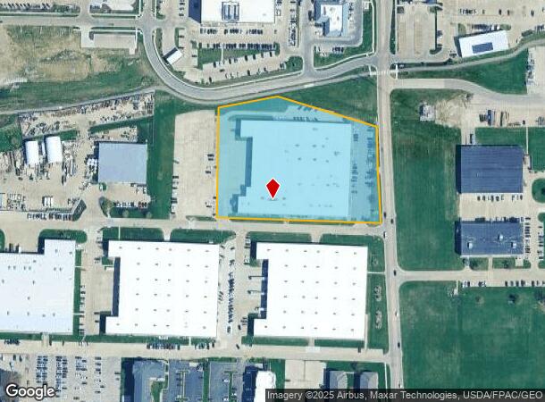  1110 Continental Pl Ne, Cedar Rapids, IA Parcel Map