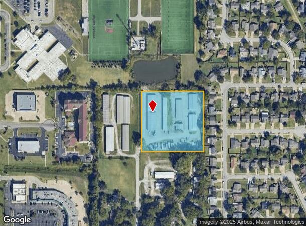  6809 S 115Th Ave E, Broken Arrow, OK Parcel Map