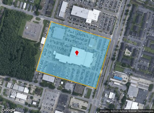  9505 Abercorn St, Savannah, GA Parcel Map