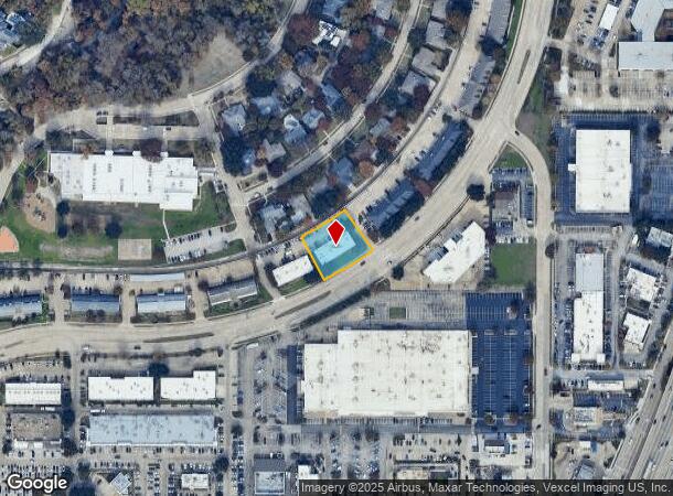 2093 N Collins Blvd, Richardson, TX Parcel Map