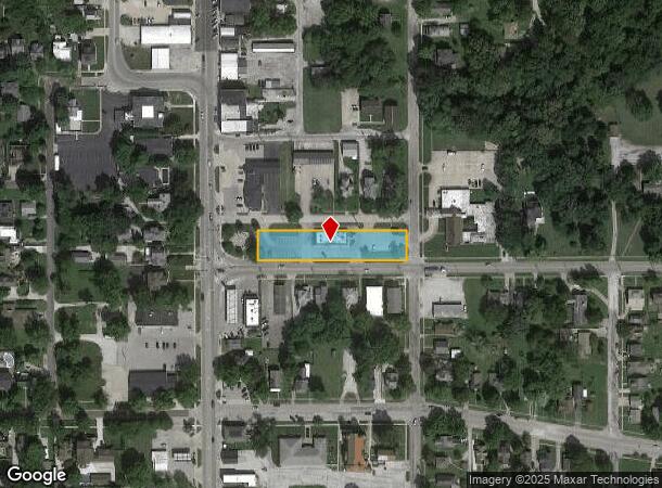  201 School St, Hillsboro, IL Parcel Map