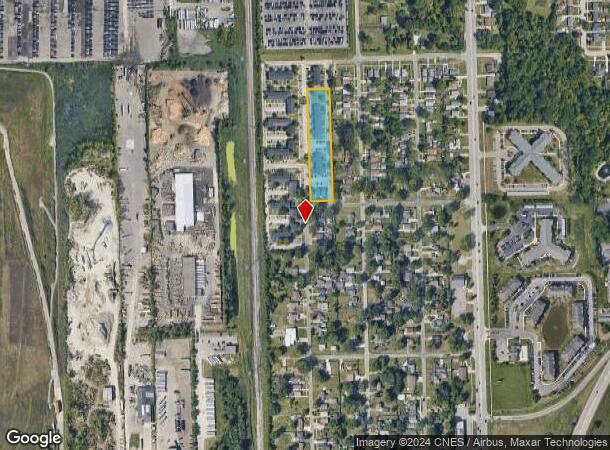  16320 Weddel St, Taylor, MI Parcel Map