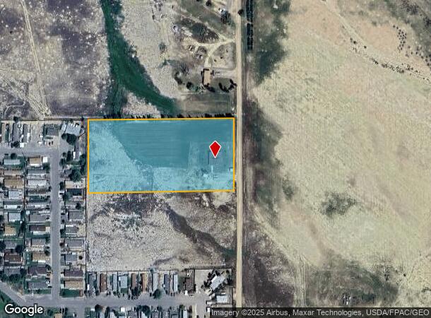  1525 10 1/2 Rd, Mack, CO Parcel Map