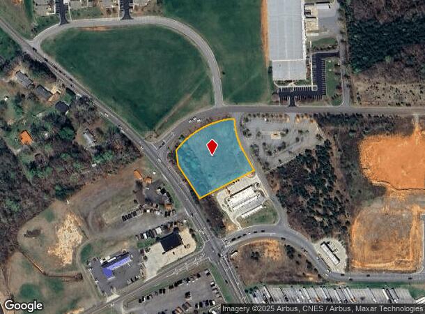 135 Town Commons Dr, Mocksville, NC Parcel Map