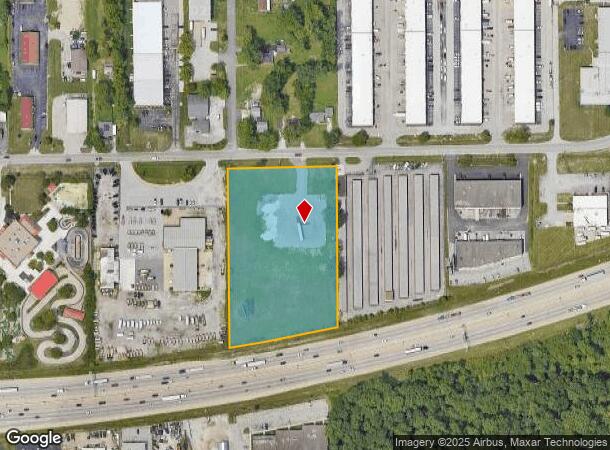 5457 Elmwood Ave, Indianapolis, IN Parcel Map