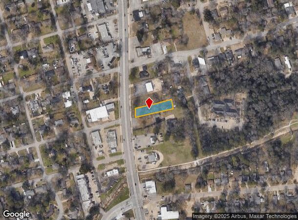  1304 N Frazier St, Conroe, TX Parcel Map
