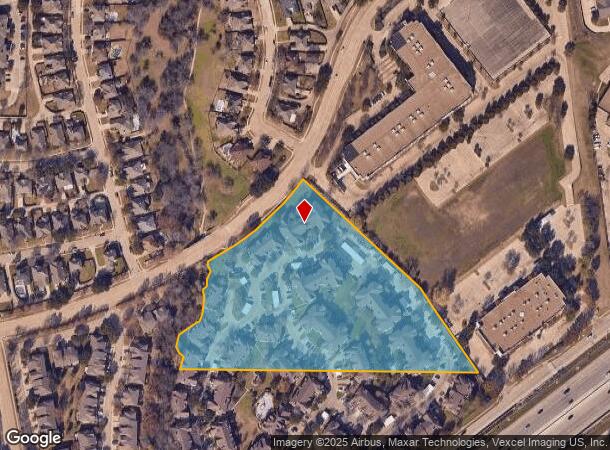  351 State Highway 121 Byp, Lewisville, TX Parcel Map