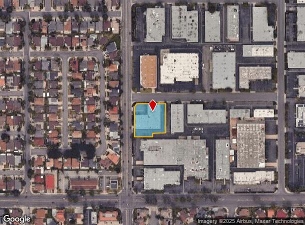  17202 Marquardt Ave, Cerritos, CA Parcel Map