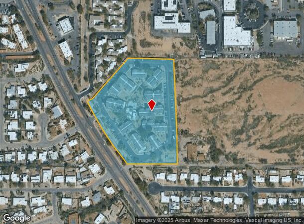 2120 N Silverbell Rd, Tucson, AZ Parcel Map