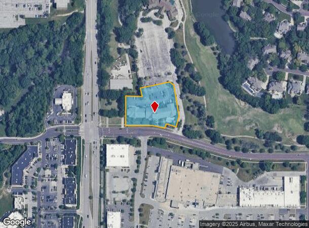  7020 W 133Rd St, Leawood, KS Parcel Map