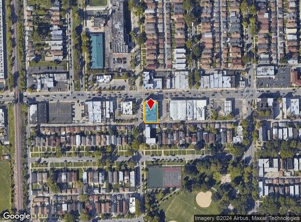  4457 W Diversey Ave, Chicago, IL Parcel Map