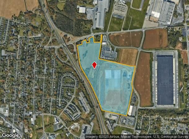  13850 Crayton Blvd, Hagerstown, MD Parcel Map