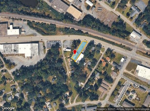  1112 E Main St, Easley, SC Parcel Map