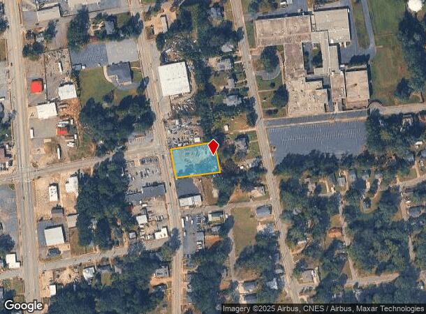  1303 S Main St, Anderson, SC Parcel Map