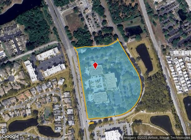  6765 N Wickham Rd, Melbourne, FL Parcel Map