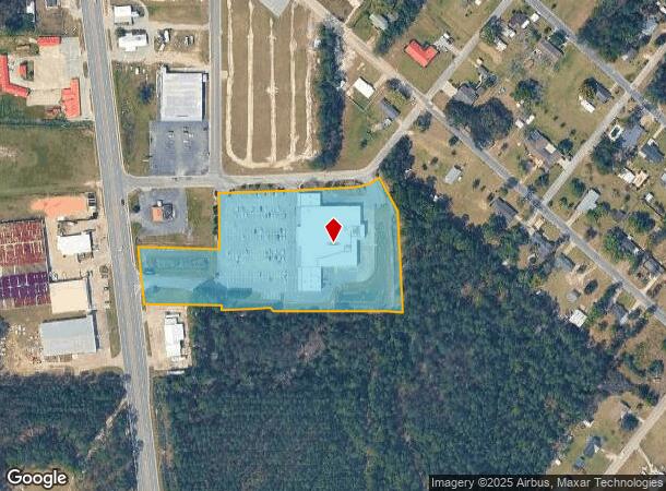 1108 S Pierce St, Alma, GA Parcel Map