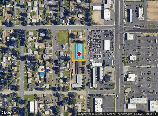  6615 N Atlantic St, Spokane, WA Parcel Map