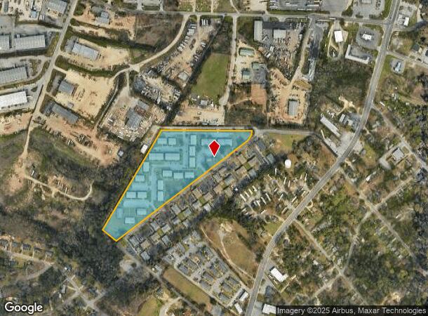 525 Alcott Dr, Columbia, SC Parcel Map