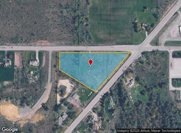  1621 Eden Evans Center Rd, Angola, NY Parcel Map