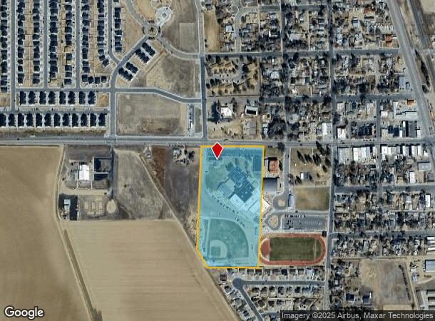 210 W 1St St, Ault, CO Parcel Map