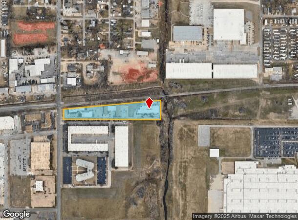  500 N Meridian Ave, Oklahoma City, OK Parcel Map