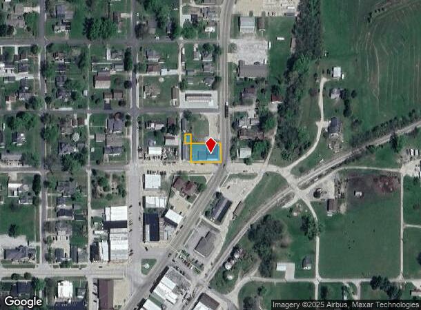 Union St, Worthington, IN Parcel Map