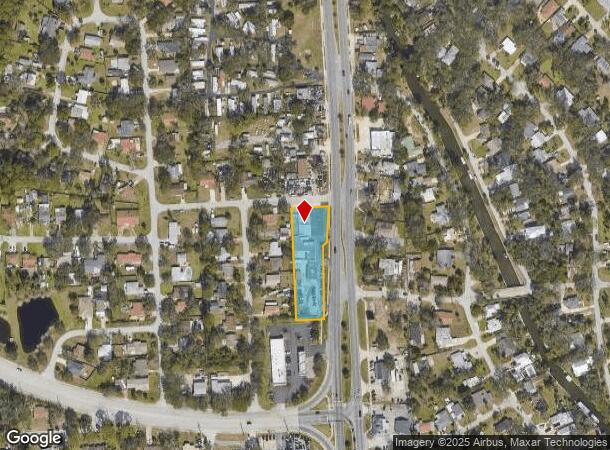5840 S Ridgewood Ave, Port Orange, FL Parcel Map
